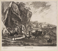 KG 05243
<br/>
Vesper (tijden van de dag)
<br/>
<em>Visscher, Jan de (ca. 1636-na 1692)</em>